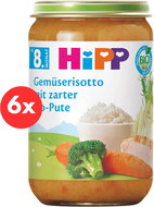 HiPP BIO Vegetable risotto with turkey meat 6×220 g - Baby Food