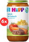 HiPP BIO Špecle a guláš (zelenina (54 %) a hovězí maso) 6× 250 g - Příkrm