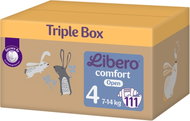 Libero Comfort Triple Box size 4 (111 pcs) - Disposable Nappies