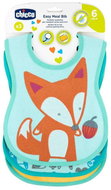 CHICCO Cotton bib fox 6 m+, 3 pcs - Bib