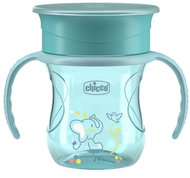 CHICCO Mug 360 Perfect X with handles 200 ml, teal - Baby cup