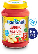 HAMÁNEK Strawberry 8 × 180 g - Baby Food