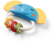 BabyOno Rattle with teether Elephant 0 m+ - Baby Rattle