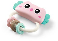 BabyOno Rattle with teether Owl 0 m+ - Baby Rattle