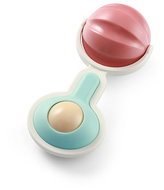 BabyOno Rattle with teether Barbell 0 m+ - Baby Rattle