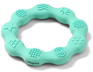 BabyOno silicone ring blue - Baby Teether