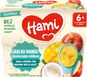 HAMI Jablko mango s kokosovým mlékem 4 × 95 g - Příkrm
