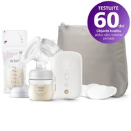 Philips AVENT elektrická odsávačka SCF396/31 + darček jednorazové prsné vložky 100 ks - Odsávačka na mlieko