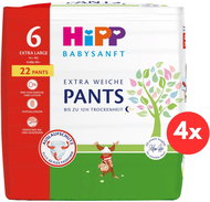 HiPP Babysanft XL size 6 (4×22 pcs) - Nappies