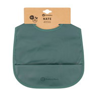 PETITE&MARS Nate Misty Green 6 m+ - Bib