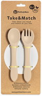 PETITE&MARS Take&Match Desert Sand 6 m+ - Children's Cutlery