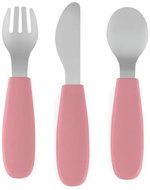 PETITE&MARS Take&Match Dusty Rose 12 m+ - Children's Cutlery