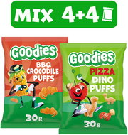 Goodies křupky mix příchutí 8× 30 g - Křupky pro děti