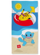 HALANTEX Pokémon Pikachu Beach Towel 70 × 140 cm - Children's Bath Towel