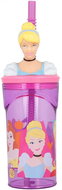 STOR Plastic cup with straw Disney Princess 3D 360 ml - Drinking Cup