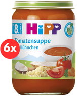 HiPP BIO Tomato soup with noodles and chicken 6× 190 g - Baby Food