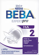 BEBA EXPERTpro HA 2, with lactic acid bacteria L. reuteri and modified protein, 600 g - Baby Formula