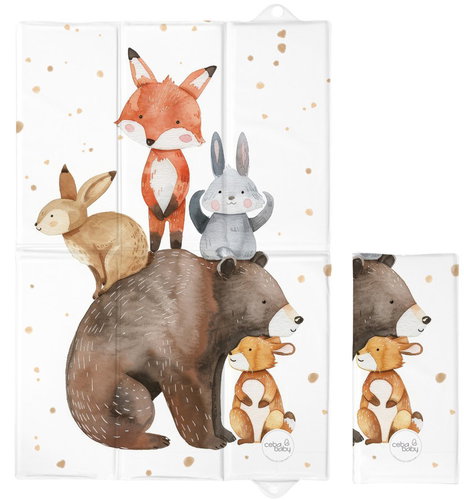 CEBA Basic Forest Friends 60 × 40 cm - Changing Pad - Main image