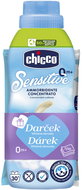 CHICCO Sladký pudr 750 ml (30 praní) + vlhčené ubrousky 72 ks - Aviváž