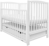 New Baby Baby cot LILLY with drawer and drawer, white - Cot