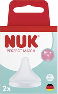 NUK Perfect Match 6m+, 2 pcs - Teat