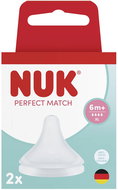 NUK Perfect Match size. XL 6m+, 2 pcs - Teat