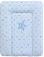 CEBA BABY Puha pelenkázó alátét komódra 50 × 70 cm, Csillagok kék - Pelenkázó alátét