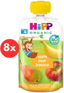 HiPP BIO 100% fruit Apple-Pear-Banana from 4 months, 8×100 g - Meal Pocket