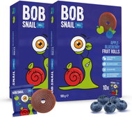 Snail BOB fruit rolls apple-pineapple 2×100 g - Fruit Snack for Kids