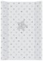 CEBA BABY prebaľovacia podložka tvrdá 70 cm, Hviezdy sivá - Prebaľovacia podložka