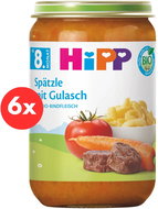 Hipp BIO Speck and goulash with beef, 6×220 g - Baby Food