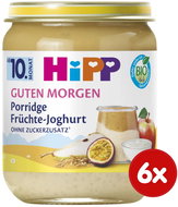 HiPP BIO Oat muesli with fruit and yoghurt, 6×160 g - Baby Food