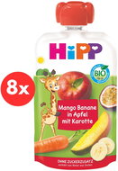 HiPP Organic apple banana mango carrot, 8×100 g - Meal Pocket