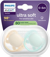 Philips AVENT SCF091/40 Ultrasoft 0-6 m, 2 pcs - Baby Pacifier