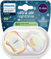 Philips AVENT SCF376/25 Ultra Air Nighttime, 0-6 m, 2 pcs - Baby Pacifier