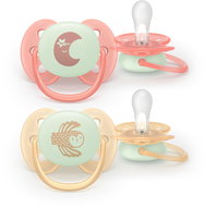 Philips AVENT SCF094/02 Ultrasoft nighttime 0-6 m, 2 pcs - Baby Pacifier