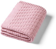BabyOno knitted cotton, pink - Blanket