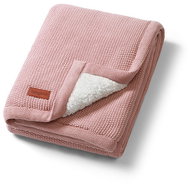 BabyOno cotton with fleece lining, pink - Blanket