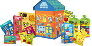 Snail BOB metal house 384 g - Fruit Snack for Kids