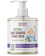 WOODEN SPOON Shower shampoo and hair gel with herbs 300 ml - Children's Shower Gel