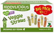 Kiddylicious tyčinky zeleninové 120 g (10× 12 g) - Crisps for Kids