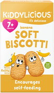Kiddylicious Sušenky měkké banánové 6 ks - Crisps for Kids