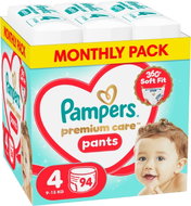PAMPERS Premium Care Pants size 4 (94 pcs) - Nappies