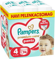 PAMPERS Premium Care Pants 4 (94 db) - Bugyipelenka
