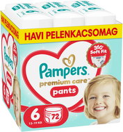 PAMPERS Premium Care Pants 6 (72 db) - Bugyipelenka