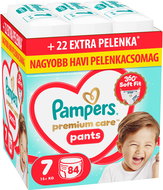 PAMPERS Premium Care Pants 7 (84 db) - Bugyipelenka