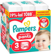 PAMPERS Pants 3 (210 db) - Bugyipelenka