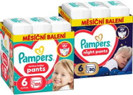 PAMPERS Pants Night vel. 6 (80 ks) + PAMPERS Pants vel. 6 (120 ks) - Jednorázové pleny