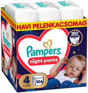 PAMPERS Pants Night 4 (104 db) - Bugyipelenka