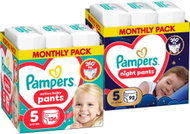 PAMPERS Pants Night vel. 5 (92 ks) + PAMPERS Pants vel. 5 (136 ks) - Disposable Nappies